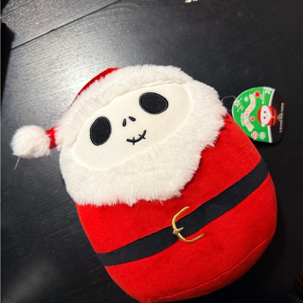 Squishmallows Jack Skellington Santa Plush